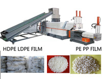Machine de recyclage de déchets de plastique, Machine de fabrication de Film de granulés de granulés de plastique, granulateur de plastique