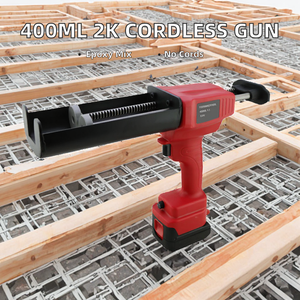 Pistola de Calafateo Inalámbrica de 400 ml 1:1 de Dos Componentes para Epoxi, Eléctrica, DIY, OEM (BC-1427) - Product Image 2