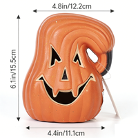 Halloween Tierfigur Jack-O-Lantern Batteriebetriebene Wasserdichte Biologisch Abbaubare Outdoor LED Dekorative Lampe