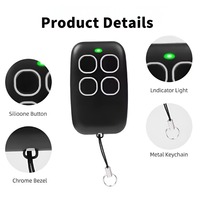 Copieur/Transmetteur Multi-fréquence 280-868 MHz avec Fonctionnalités de Code Roulant pour Télécommande de Porte de Garage Compatible