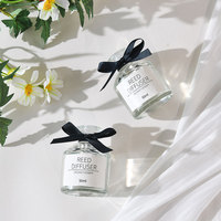 Diffuseur d'huiles essentielles de parfum d'intérieur en bouteille en verre de 50ml FRHY désodorisant longue durée pour hôtel chambre salle de bain