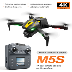 M5s xuyên biên giới không chổi than <span class=keywords><strong>Quadcopter</strong></span> dòng chảy quang học tránh chướng ngại vật điều khiển từ xa chụp ảnh trên không cho người mới bắt đầu - Product Image 5