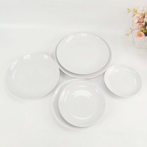 Usine <span class=keywords><strong>de</strong></span> vente en gros prix bon marché sans quantité minimale <span class=keywords><strong>de</strong></span> commande <span class=keywords><strong>vaisselle</strong></span> en grès chinois ensembles d'assiettes plates ensembles <span class=keywords><strong>de</strong></span> <span class=keywords><strong>vaisselle</strong></span> en céramique <span class=keywords><strong>de</strong></span> porcelaine - Product Image 5