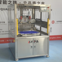 Machine de découpe alimentaire ultrasonique servo pour la découpe de portions de gâteaux congelés, avec nettoyage automatique, en acier inoxydable, pour la sécurité et la transformation en boulangerie