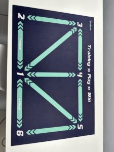 थोक फुटबॉल ट्रेनर मैट फुटबॉल फुटबॉल फुटस्टेप और चपलता प्रशिक्षण उपकरण के साथ चपलता प्रशिक्षण उपकरण - Product Image 4