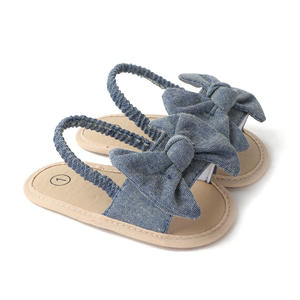 Сандалии и тапочки для новорожденных девочек на резиновой подошве с блестками, 0-1 год - Product Image 3