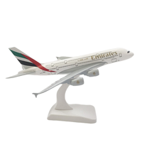 A380 Qatar airline modèle d'avion 20cm alliage de Zinc Logo personnalisé modèle d'avion 1: avion 200 modèle d'avion moulé sous pression