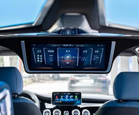 Écran LCD de 25 pouces, moniteur Android pour voiture, montage sur toit, autoradio MP5, lecteur multimédia pour bus, téléviseur de plafond pour MPV