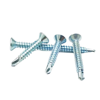 Yaente Factory 304/410 Stainless Steel Phillips Drill Tail Self-Tapping Self-Drilling Head Screw