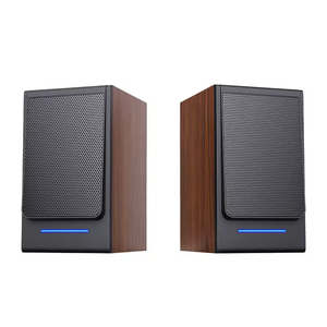Altavoz de Madera 2.0 para Computadora, Audio con Bajos, Altavoz Portátil para PC de Escritorio - Product Image 5