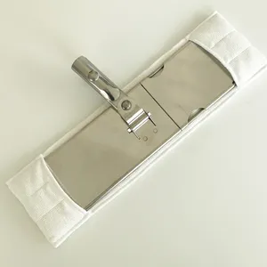 Stainless steel towing plate mop frame mop head