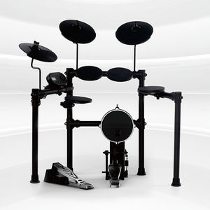 Juego de batería profesional para niños, dispositivo electrónico de 7 pulgadas, Midi Bass Jazz, con almohadilla de tambor de Zona Dual - Product Image 3