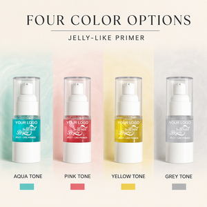 Base de maquillage hydratante HKH Jelly Like Face Primer, 4 couleurs au choix, correctrice de couleur, OEM ODM, marque privée - Product Image 3