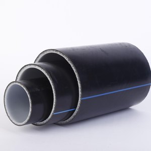 HDPE SRTP fil d'acier ceinture maille renforcé côte squelette tuyau composite plastique HDPE tuyau tuyau d'alimentation en eau - Product Image 5