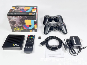 Console de jeu rétro professionnelle G11 Pro, décodeur 4K, téléviseur Android hybride, prise en charge des <span class=keywords><strong>émulateur</strong></span>s PSP/<span class=keywords><strong>N64</strong></span> avec manettes sans fil - Product Image 5