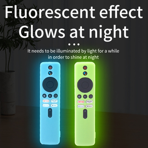 Mijia <span class=keywords><strong>TV</strong></span> Control remoto Funda protectora de silicona para <span class=keywords><strong>Xiaomi</strong></span> <span class=keywords><strong>TV</strong></span> Factory <span class=keywords><strong>Precio</strong></span> bajo Venta al por mayor Luminoso Azul Verde Impermeable - Product Image 6