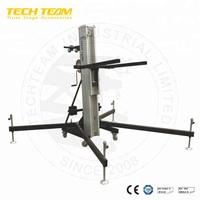 Torre de Elevación de Aluminio para Line Array, Fabricada en Fábrica, al Mejor Precio, Altura Ajustable de 2.05m-5.4m, Carga Máxima de 400kg para Altavoces