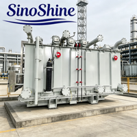 Transformateur de puissance triphasé SinoShine immergé dans l'huile S11 10kV 0.4kV 11kV 60Hz pour l'électrification des villages