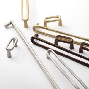 Maxery nhiều kết thúc không đồng đều kéo thanh cho Tủ Ngăn Kéo Công Nghiệp Hiện Đại tủ xử lý wabi-sabi Đồng knobs - Product Image 6