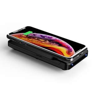 Cargador rápido magnético inteligente inalámbrico universal 2 en <span class=keywords><strong>1</strong></span> estándar Qi de 15 <span class=keywords><strong>W</strong></span> para teléfono móvil para <span class=keywords><strong>Airpods</strong></span> - Product Image 5
