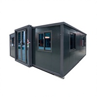 Maison conteneur pliable de 20 pieds certifiée CE – Économisez 50 % sur les frais de transport – Maison modulaire préfabriquée pour projet de camp de travailleurs