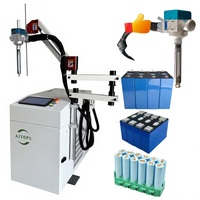 Machine à souder manuelle portative 3-en-1 AITOP Cantilever 2 kW 3 kW 6 kW pour pack de batteries au lithium prismatiques 33135 40135 4680