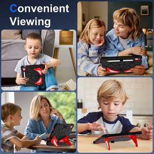 Funda Protectora de Silicona a Prueba de Golpes para Niños con Soporte Plegable para <span class=keywords><strong>iPad</strong></span> 10.ª Generación 10.9 2022 <span class=keywords><strong>A2696</strong></span> / 11.ª Generación A16 2025 A3354 - Product Image 5