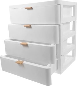 Luxury Modern Plastic <b>Storage</b> Drawers with Injection-Molded Design for Living Room Organization Eco-friendly <b>Storage</b> <b>Bins</b> - Product Image 4