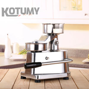 150mm手動バーガープレス商用ステンレス鋼ハンバーガーパティメーカーマシン家庭用の新しい状態 - Product Image 5