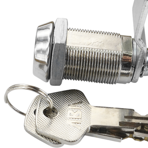 Optimum Security <b>Tablet</b> <b>Stand</b> Lock Chrome Plated For Retail Exhibition Kiosk <b>Tablet</b> Locker Hardware With Keys Included - Product Image 1