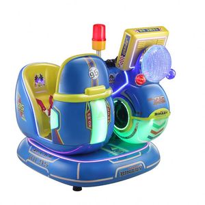 Manufactory Wholesale Shopping Mall Kiddie Ride Mp5 Two-seater Motorcycle <b>Swing</b> Kiddie Rides - Product Image 2