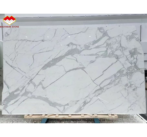 <span class=keywords><strong>Libro</strong></span> de piedra del fabricante: mármol blanco Calacatta combinado con vetas negras Precio por metro cuadrado - Product Image 6
