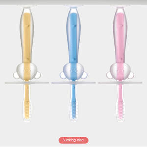 Spazzolino da denti da allenamento in <span class=keywords><strong>Silicone</strong></span> morbido per bambini spazzolino da denti per l'igiene orale dentale per bambini spazzolino da denti per bambini articoli per bambini - Product Image 5