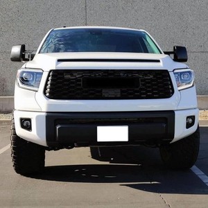 Rejilla para piezas automotrices, malla de disipación de calor, adecuada para camionetas Tundra 14-21, acabado en electrochapado y negro. - Product Image 3