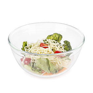 Ensemble de bols mélangeurs en verre grands bols à salade en verre transparent <span class=keywords><strong>pour</strong></span> la cuisson - Product Image 2