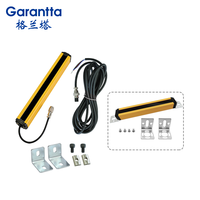 Garantta Cortina de Luz Fotoeléctrica Difusa con Espaciado de Ejes de 40mm, Transmisor y Receptor Integrados, Sin Necesidad de Alineación