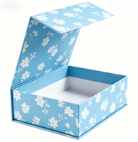 Scatola Regalo Magnetica di Lusso a Forma di Libro con Logo Personalizzato Stampato, Confezione in Carta Riciclabile Rigida con Chiusura Magnetica