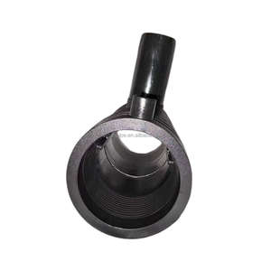 Conexões de Eletrofusão Pretas PN16 PE100/80 	 Redutor Tee DN63x32 63mm-32mm 	 Conexão de Tubo Moldada em Plástico - Product Image 3