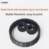 Filament d'imprimante 3D CooBeen PETG-CF, finition mate, bobine de 1,75 mm/1 kg, longueur de 340 m, certifié ROHS, directement de l'usine
