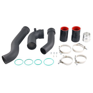 Tuyau de suralimentation en aluminium haute performance pour BMW N20 N26 2.0L 128i 228i 320i 328i 420i 428i 2012-2018 Remplacement ICP014-BK - Product Image 1