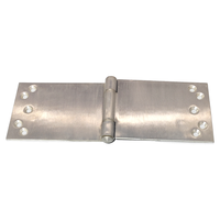 Fabrication sur mesure de charnières de porte par estampage de précision, pliage de tôle et découpe laser, service OEM, MOQ 1 pièce, personnalisé
