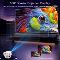 Proyector Google TV G20 con Soporte Gimbal, 850ANSI FHD 1080P, Enfoque Automático, 4K, Sistema Operativo Android, 360 °   Cine en Casa con Proyección Gratuita