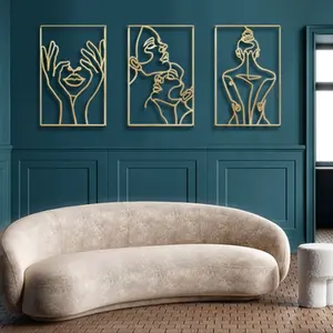 Pictures for Living Room Metal Wall Decor Party Wall Decorations for Home Luxury