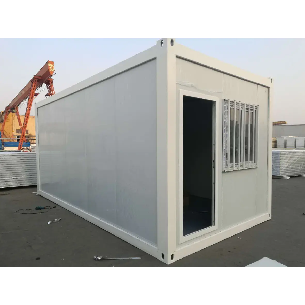 Demonte konteyner ev taşınabilir saklama kabı prefabrik ev