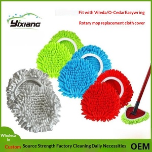 Serpillère à tête rotative en microfibre personnalisée OEM avec <span class=keywords><strong>manche</strong></span> télescopique réglable de rechange - Product Image 4