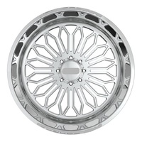 Jantes de camion forgées sur mesure SL 28X14 26X10 30X14 24X14 Super Single Deep Concave Polished avec 6X139.7 8X170 8X180 pour Ford F250