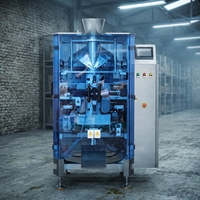 Machine d'emballage automatique en acier inoxydable avec contrôle PLC pour chips, lait en poudre, aliments pour animaux, aliments surgelés et fruits