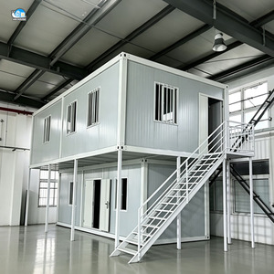 บ้านสำเร็จรูปแบบแพ็คสำเร็จจากโรงงานขายส่ง สำหรับที่อยู่อาศัยครอบครัว หอพัก บ้านแบบโมดูลาร์เคลื่อนย้ายได้ - Product Image 1