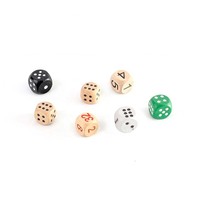 Groothandel Custom 6 Zijdig 20Mm Of 25Mm Grote Houten Dobbelstenen Liefde Dice Games In Ktv Of thuis