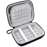 Étui de transport rigide en EVA pour écouteurs, petite pochette pour batteries externes, câbles de données, chargeurs et autres accessoires numériques